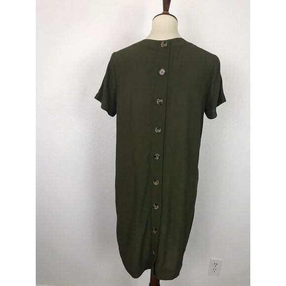 Madewell Buttons Back Shift Dress - Picture 8 of 11